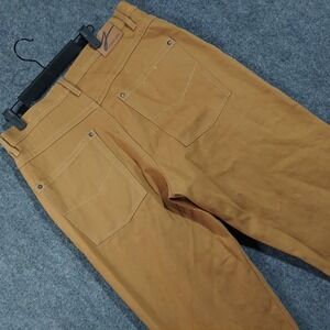 Vintage Godbody Jeans Mens Fits 37x33 Brown Denim Streetwear Y2K Baggy